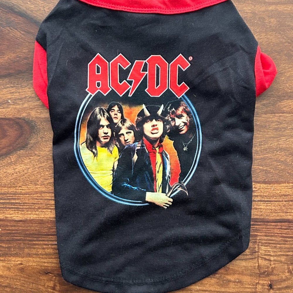 ACDC Dog T-shirt